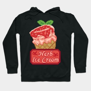 Resident Evil Herb Ice Cream Pixel Art Hoodie